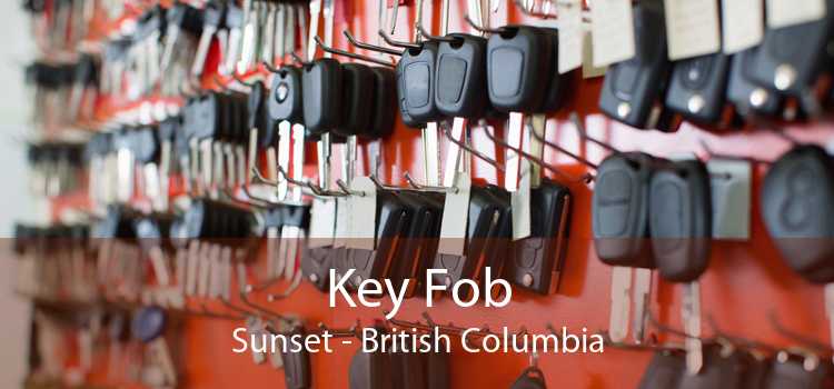 Key Fob Sunset - British Columbia